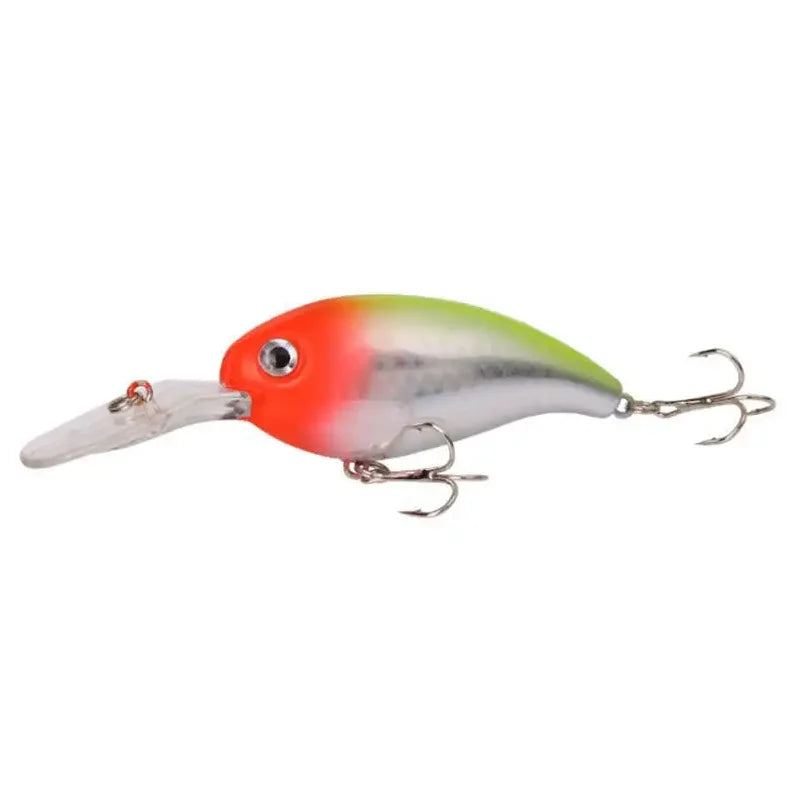 Best Selling 13.6g ABS Vibra Lure Crankbait Treble Hook Fishing Lures with Flashing Light