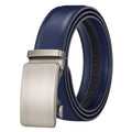 Men's Automatic Buckle Belts for Men Genuine Leather Waistband Ratchet Belt Custom Logo LQbelt Factory