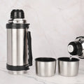 Gradient Color 304 Stainless Steel Vacuum Lid Belly Cup Big Size with Rope for Water for Business Gifts