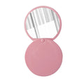 Focstar Custom Logo Mini Portable Travel Makeup Mirror Compact Pocket Cosmetic Folding Hand Mirror with Personalization (BT9039)