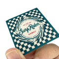 High Density Silk Screen Printed Fabric Labels Wholesale Design Custom Silicone Iron on Patches for Garment Logo