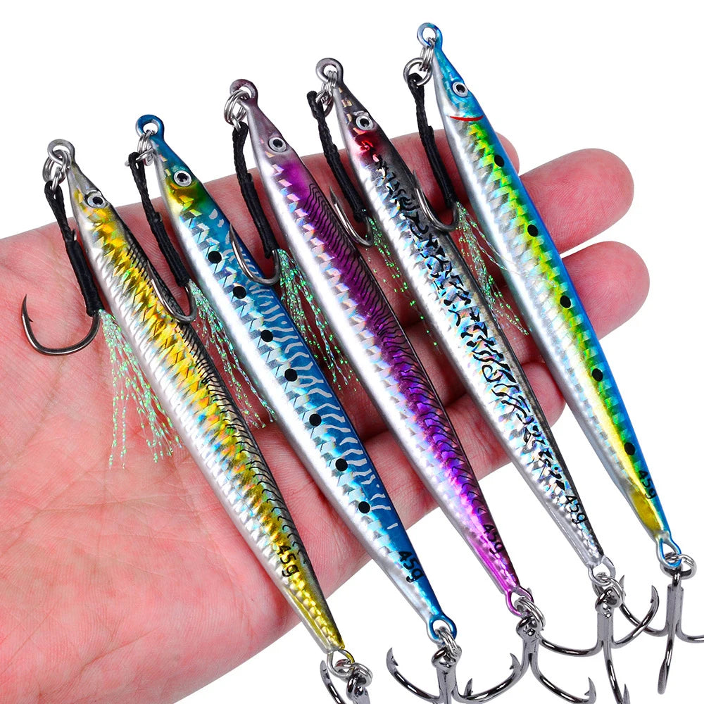 Newbility Wholesale Hot Sell Lead Slow 14g 17g 21g 28g 35g Fishing Lure Artificial Metal Jig Bait