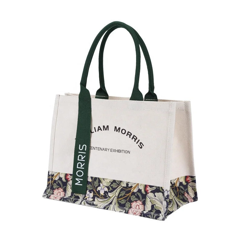 High Quality Custom Logo Cotton Drawstring Pouch Recyclable Silk Hair Handbag for Clothing Rope Hats Gift Shopping Packaging