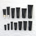 200g Black Soft Tube Light Tight Delay Adhesive Glue Blackhead Remover Flip Top Face Wash Hand Cream Body Lotion Hose Rubber