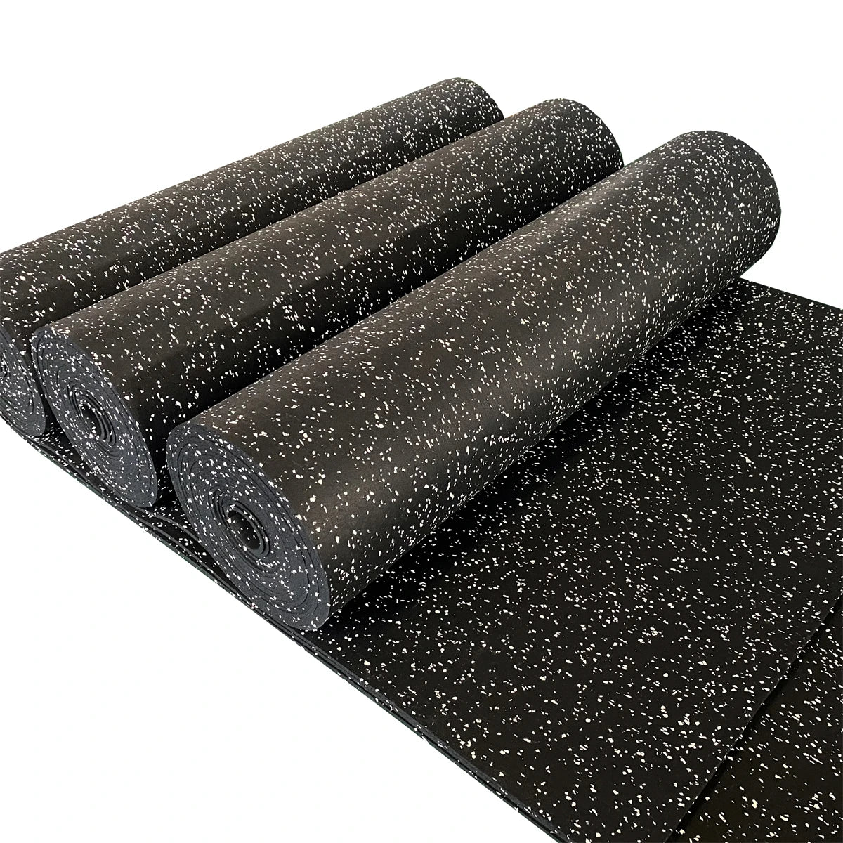 Hot Sale Indoor Anti slip Gym Rubber Flooring 3mm-12mm Thick Rubber Roll for Fitness Rubber Roll