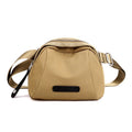 Simple Portable Women's Nylon Shell Shoulder Bag Solid Color Female Travel Crossbody Bags Ladies Portable Phone Purse Handbags