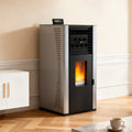 PD-80 Modern Eco-Friendly Durable Freestanding Carbon Steel Pellet Stove with 2-Year Warranty for Indoor Heating