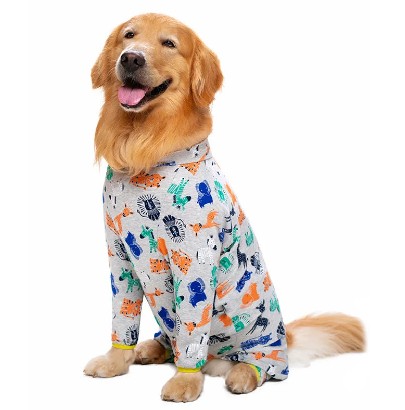 Wholesale Stocked Labrador Big Large Size Dog Leisure Wear Pajama Accessories