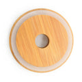 Wholesale Custom Regular Mouth 70mm Covers Caps Bamboo Wood Lids Mason Jar Lid for Kitchen Accessories