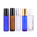 Customizable 10ml Glass Roll-on Essential Oil Bottle with Lids on Sale MOQ 100pcs