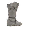 Hot Selling Grey Red Black Yellow Low Heel  Suede Fabric Sole Women Dance Boots Salas Ballroom Lady Dance Shoes