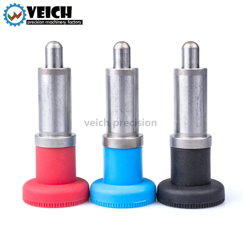 Stainless Steel Fasteners Smooth Body Indexing Plunger with Fast Spring Load Freely Configurable Handle