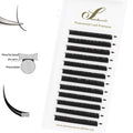 Premium Ellipse Lashes Extensions Individual Eyelashes Salon Use Black Mink Flat Eyelash Extension