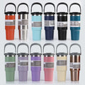 New Style Custom Printed 30oz Double Walled Outdoor Coffee Travel Mug with Handle
