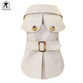 British Style Eco-Friendly Cotton Corduroy Linen Dog Cat Winter Coats Jackets for Small Puppies-Fashion Floral Chinese New Year