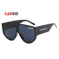 Cango Large Frame New Personalized Retro Sunglasses 2024 Siamese Sunglasses Uv Protection Sunglasses