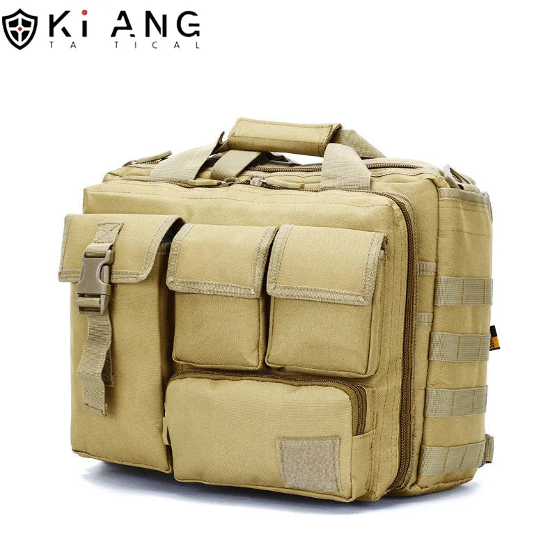 Camouflage Outdoor Shoulder Bag Slung Backpack Multi-purpose Tactical Handbag Computer Bag Briefcase Tactical Bag