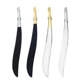 High-Quality Eyebrow Tweezer Hair Beauty Fine Hairs Puller Stainless Steel Slanted Brow Clips Removal Makeup Tools