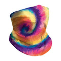 Pink Rainbow 100% Polyester Bandana Scarf SPF 15+ Multifunctional Tube Headwear With Wicks Moisture