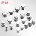 Simple Round Solid 304 Stainless Steel Cabinet Knobs Custom Drawer Knobs for Kitchen Dresser Bedroom Living Room Hotel Use