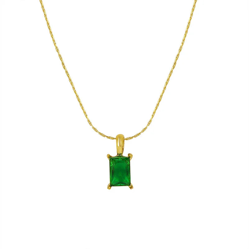 Wholesale Stainless Steel Jewelry Necklace for Women Lady 18K Gold Plated Link Chain Necklaces