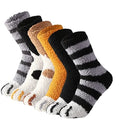 Womens Fuzzy Socks Christmas Gifts  Winter Warm Soft Cozy Fluffy Microfiber House Sleeping Slipper Socks