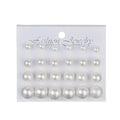 Wholesale Pearl Earrings 12 Pairs One Card Korean Style Women  Earrings