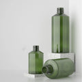 Green Color 50ml 100ml 150ml 200ml Pet Spray Plastic Bottles with Cap