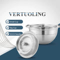 Food-grade Eco-friendly Reusable Coffee Capsule Pod SUS 304 Capsules Vertuoline Espresso Pod for GCA1 ENV135