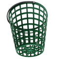 High Capacity Plastic Driving Range Golf Ball Baskets Hold 25/50/75/100 Balls Green Durable Konday DR-BP04 108g-304g