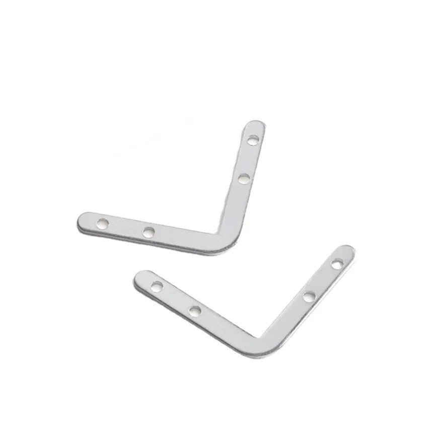 TS-K139 Aluminum Alloy Frame L Brackets 35*35mm Metal Corner Brackets 90 Degree Bracket for Wood Frames