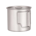 Chinese Products Outdoor Camping Cup Titanium Tableware 350ml Travel Cups Drinking Coffee Mug