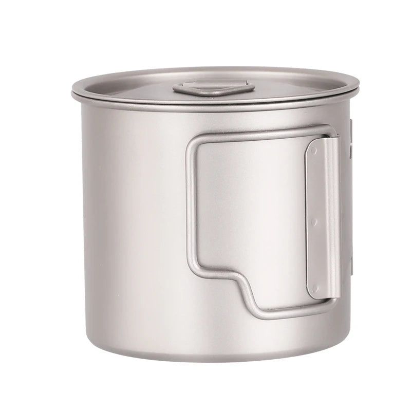 Chinese Products Outdoor Camping Cup Titanium Tableware 350ml Travel Cups Drinking Coffee Mug