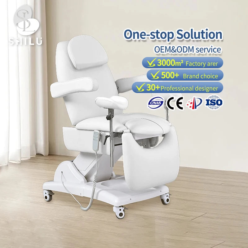Modern Electric Gynecology Examination Chair Obstetric Gynecological Bed for Clinic Hotel Bathroom Workshop-MY18