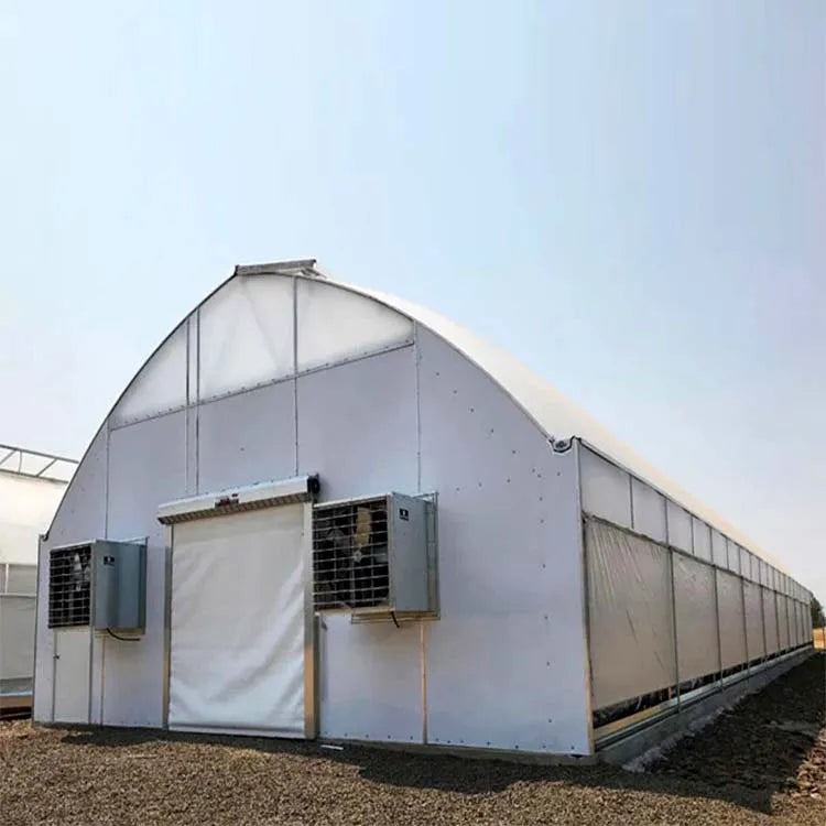 Blackout Greenhouse System Shed for Mushroom Cultivation Home Garden Small Farm Climate Control Growing House