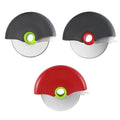 Detachable and Washable Sustainable Round Roller Stainless Steel Pizza Cutter with ABS Handle and Protective Case-Pizza Tools
