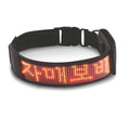 LED Display Pet Collar Anti-loss Message Collar Bluetooth Link Support Multiple Languages Factory Wholesale Customization