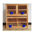 Geshifeng Newly Foldable Male and Female Wooden Pigeon Breeding Cage Nest Box MegaBDM