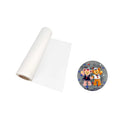 0.075mm 100m Roll Double Side Matte Cold Peel Hot Peel High Heat Transfer DTF PET Film for Clothing