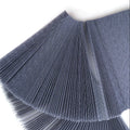 Modern 16mm Pleated Insect Net Polyester Fiberglass Plisse Mesh Folding Mosquito Screens Invisible Protection 5-Year Warranty