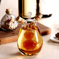 Superior Glass Oil and Vinegar Bottle Set Modern Luxury Design 2 in 1 Restaurant Quality Dispenser