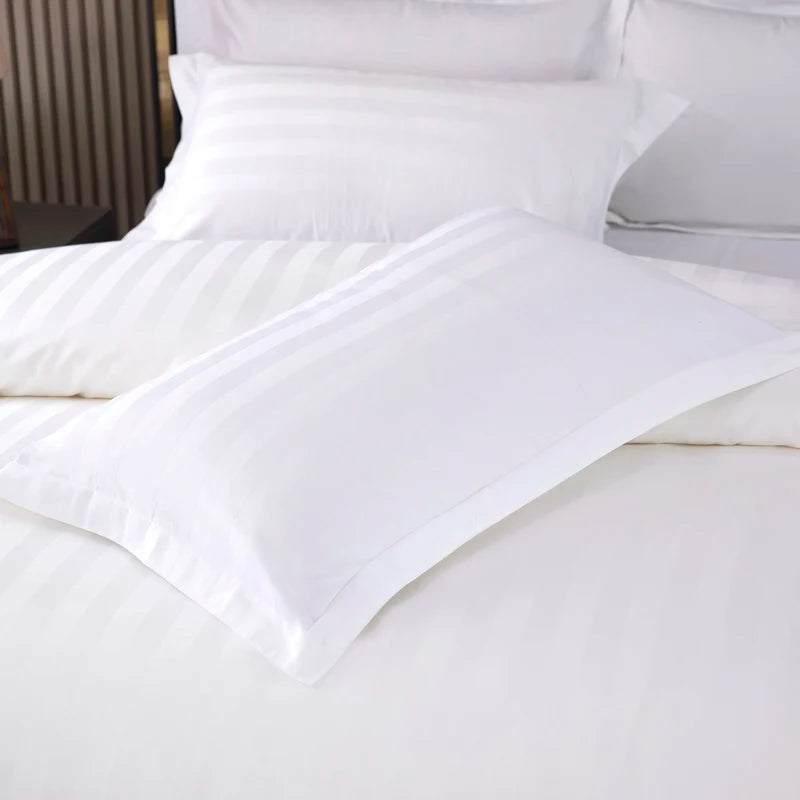 OEKO-TEX Certified Manufacturer Supply Hotel Quality Breathable Cotton Fabric Bed Pillow Case
