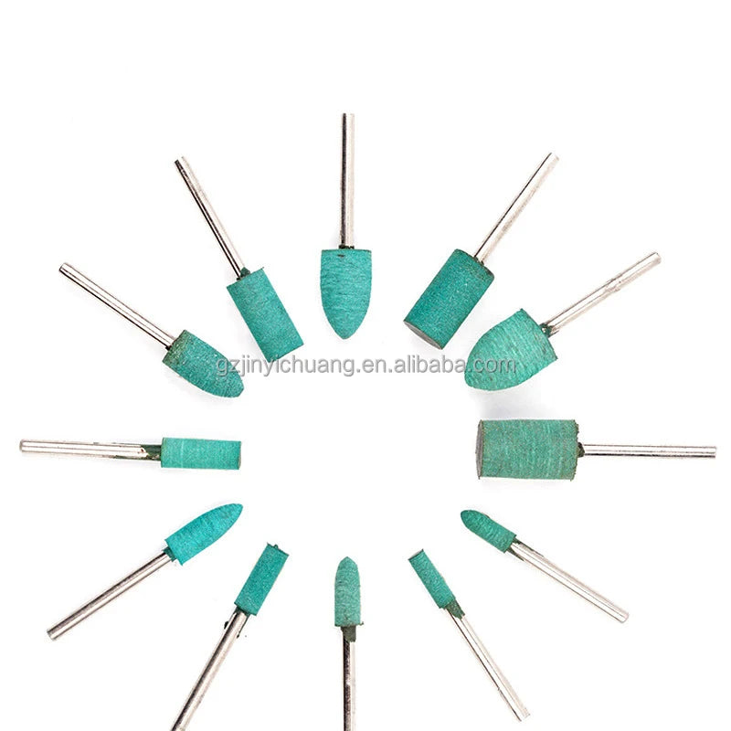 3mm Rubber Grinding Head Polishing Grinding Head Metal Jade Agate Mold Polishing Tool