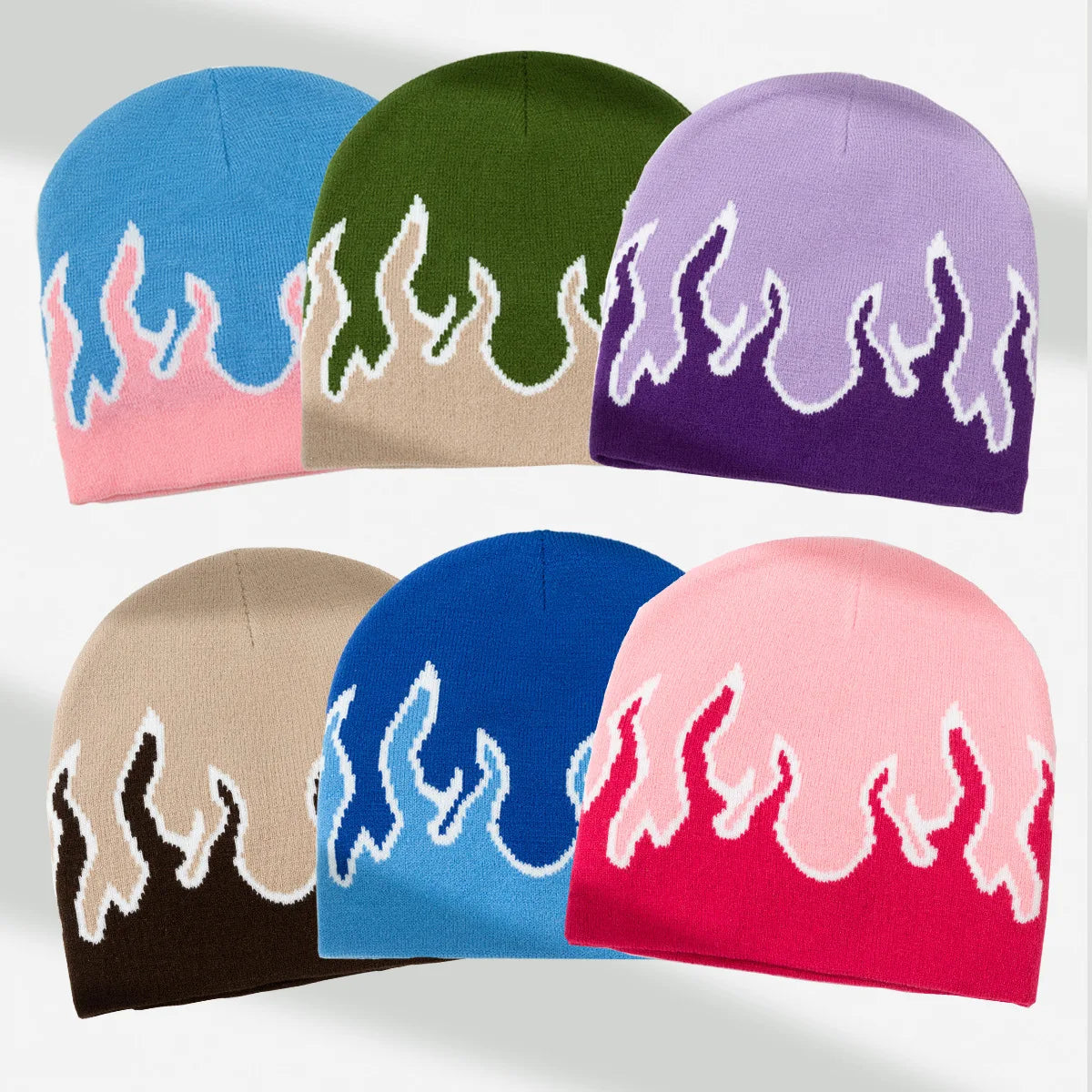 Custom LOGO OEM ODM Unisex 100% Cotton Jacquard Pattern Winter Warm Knitted Sports Hats Designer Outdoor Beach Sweater Knit