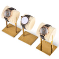Jinsky OEM Watch Holder Bracelet Display Stand Luxury Watch Display Stand with Different Color Metal Bottom Watch Pillow Stand