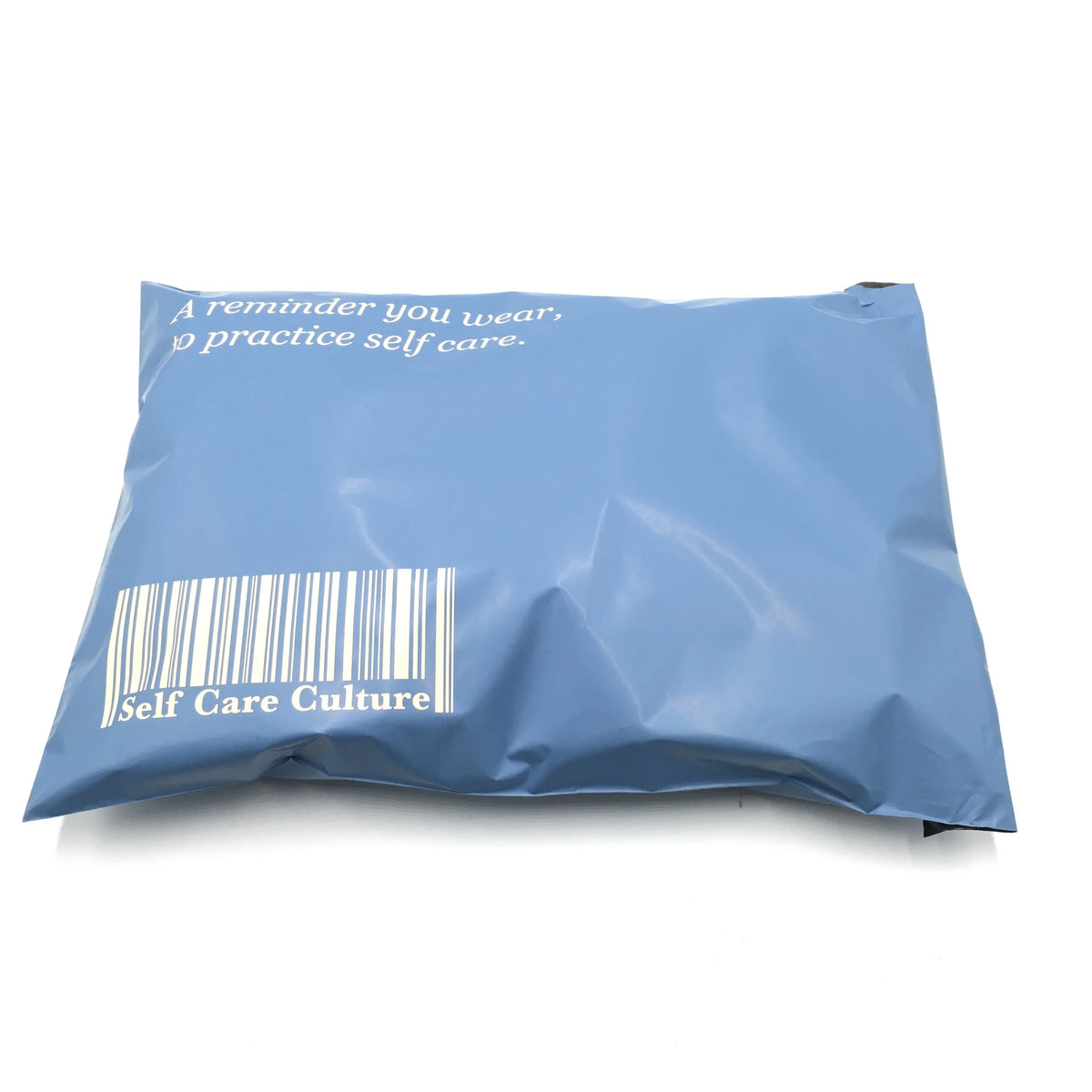 Tearproof Self Adhesive Mailer Custom Printed Light Blue Poly Recycle Clothing Courier Bag for Packaging MegaBDM