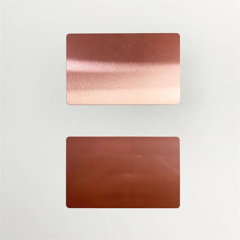 Factory Price Wholesale Stainless Steel Gold  Aluminum Metal Business Card with Best Quality