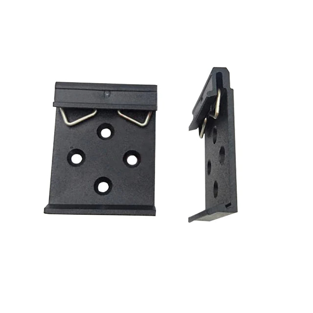 37mm  35mm Width Spring Din Rail Clips for Din Rail Mounting with 3 Holes