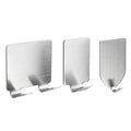 Stainless Steel Eco-Friendly Multifunction Wall Hooks Robe Towel Hook Self Adhesive Wall Hanger