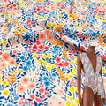 4 Way Stretch Customized Nylon Digital Custom Print Spandex Neoprene Printed Fabrics for Clothing